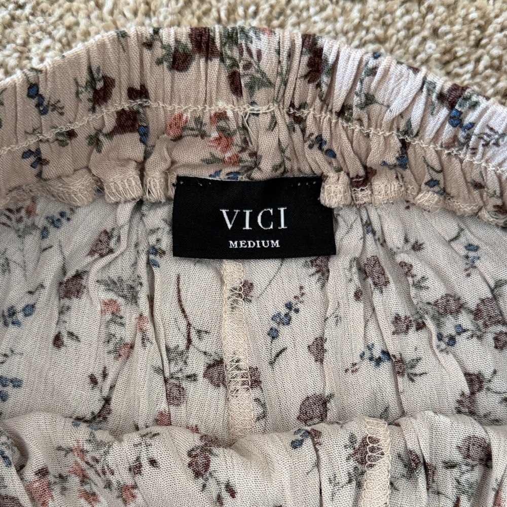Floral Ruffle Shorts - Picture 2 of 2